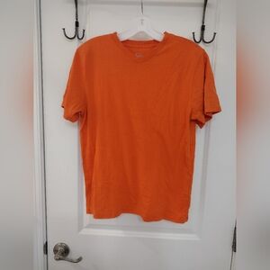 Wonder Nation Kids Bright Orange Short Sleeve Tee